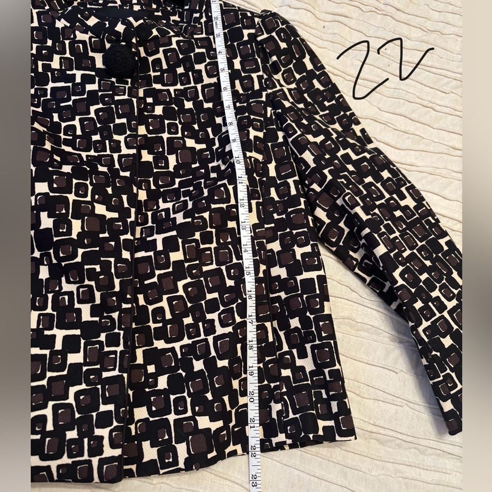 Etcetera Jacket Pleated Back Size 4 - image 5